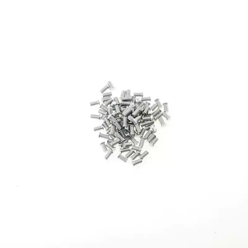 A wide shot of our Aluminium Alloy Capacitor Discharge Weld Studs M6 x 12mm Length